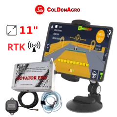 RTK Агронавігатор Novator PRO - Точне землеробство для тракторів та комбайнів — Зображення 1