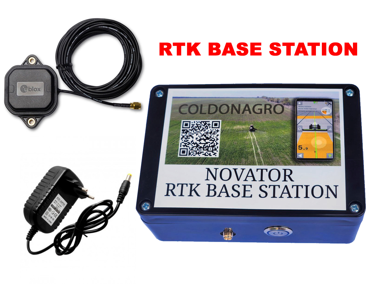Станція точного сигналу RTK Base Station - висока точність GPS до 2 см
